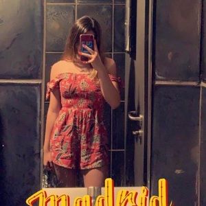 Boutique floral romper🌸